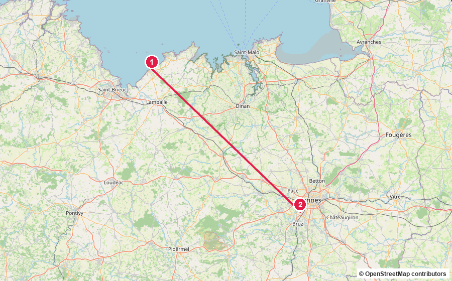 Carte du parcours