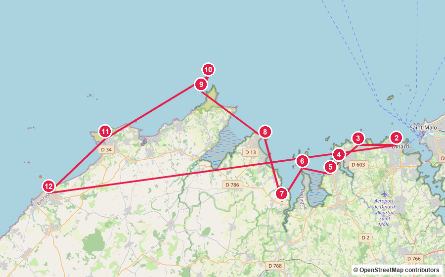 Carte du parcours